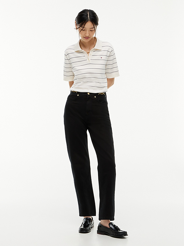 Γυναικείο Jackie Τζιν Μαύρο Tommy Hilfiger WW0WW51413-1BY
