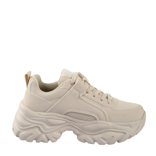 Γυναικεία Galactica Sneakers Μπεζ Buffalo BUF1636478-CREAM