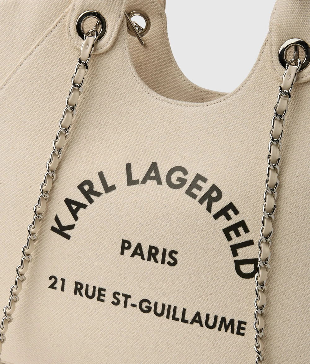 Γυναικεία K/RSG CHAIN SHOPPER Τσάντα Μπεζ Karl Lagerfeld B3W50068-106 Natural