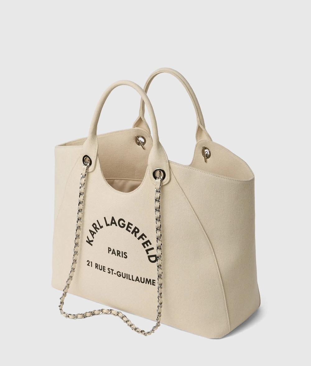 Γυναικεία K/RSG CHAIN SHOPPER Τσάντα Μπεζ Karl Lagerfeld B3W50068-106 Natural