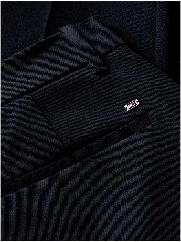 Γυναικείο Παντελόνι Μαύρο Tommy Hilfiger WW0WW52293-BDS