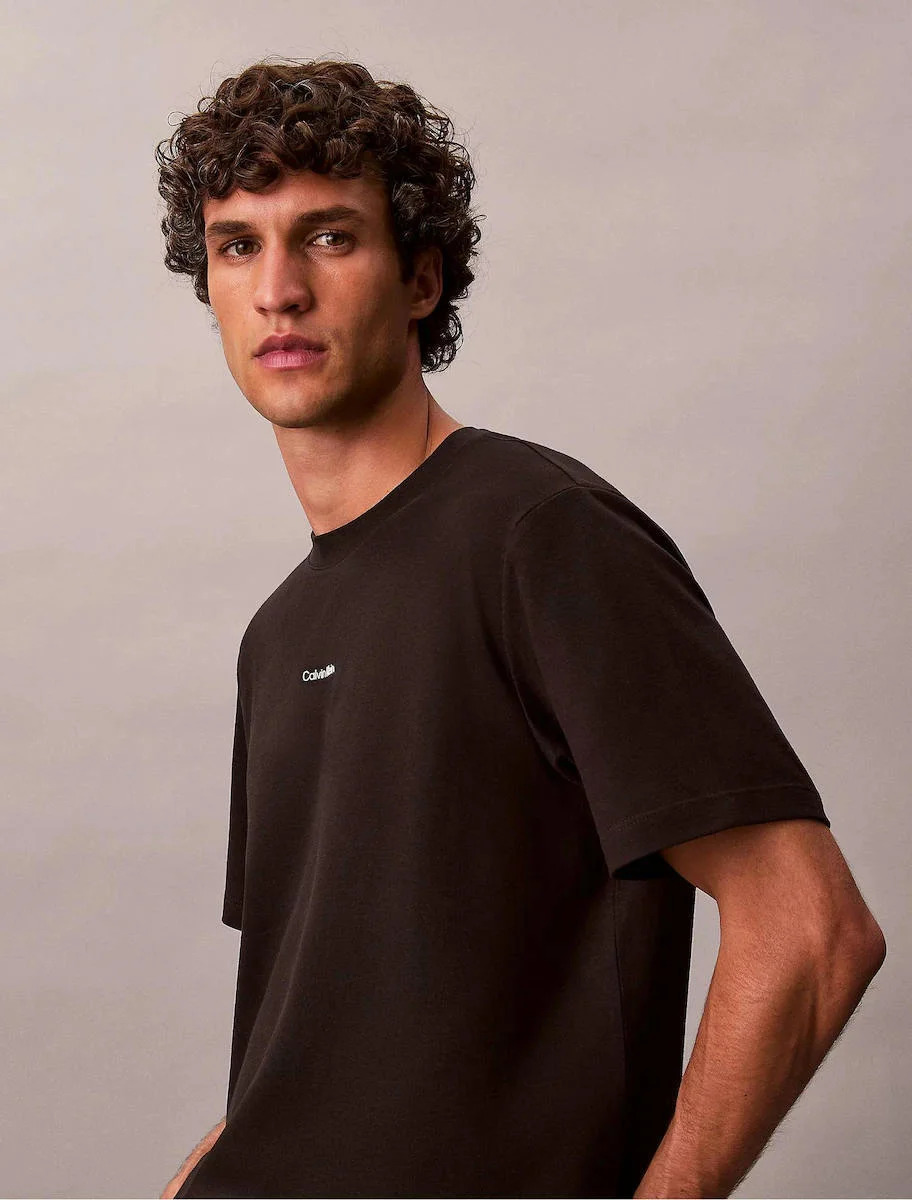Ανδρικό T-shirt Μαύρο Calvin Klein  LV04LC241G-UB1