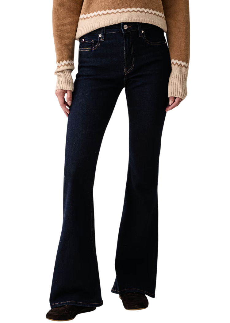 Γυναικείο Luna Τζιν Navy Μπλε Tommy Hilfiger WW0WW52185-1AP