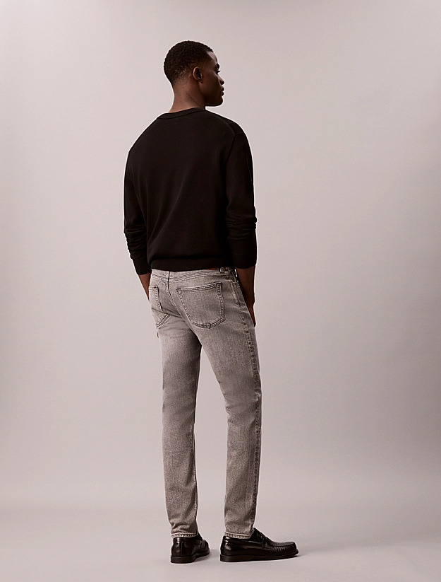 Ανδρικό Slim Τζιν Γκρι Calvin Klein LV04RH729G-85I