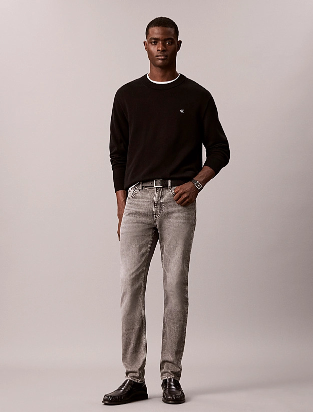 Ανδρικό Slim Τζιν Γκρι Calvin Klein LV04RH729G-85I