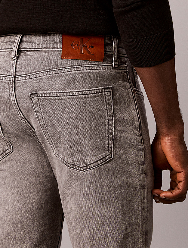 Ανδρικό Slim Τζιν Γκρι Calvin Klein LV04RH729G-85I