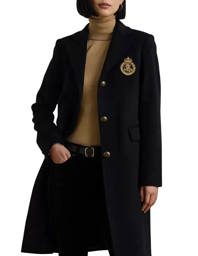 Γυναικείο Παλτό Navy Μπλε Ralph Lauren 297958509002-NAVY