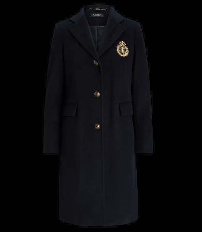 Γυναικείο Παλτό Navy Μπλε Ralph Lauren 297958509002-NAVY