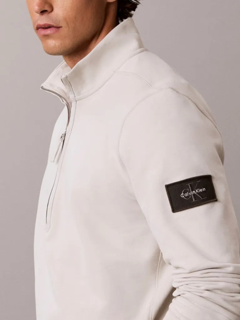 Ανδρικό Φούτερ Λευκό Calvin Klein LV04RJ203G-PDJ
