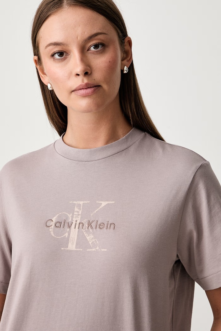 Γυναικείο T-shirt Λιλά Calvin Klein LV047H802G-8WX