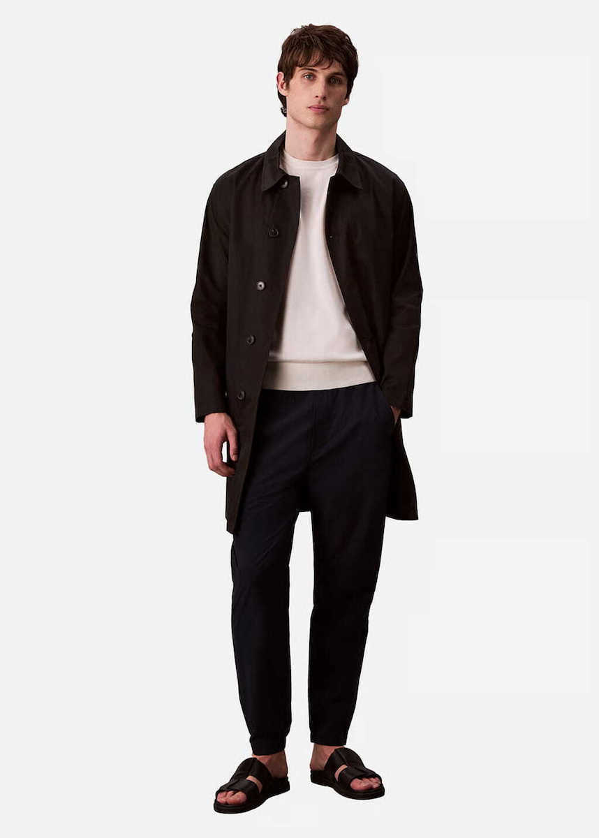 Ανδρικό Παντελόνι Μαύρο Calvin Klein LV04LB614G-UB1