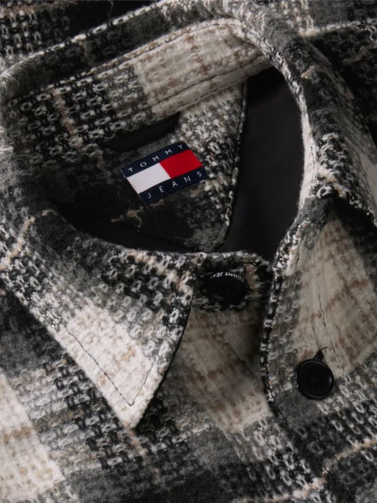 Ανδρικό Καρό Overshirt Tommy Jeans DM0DM23616-0ME