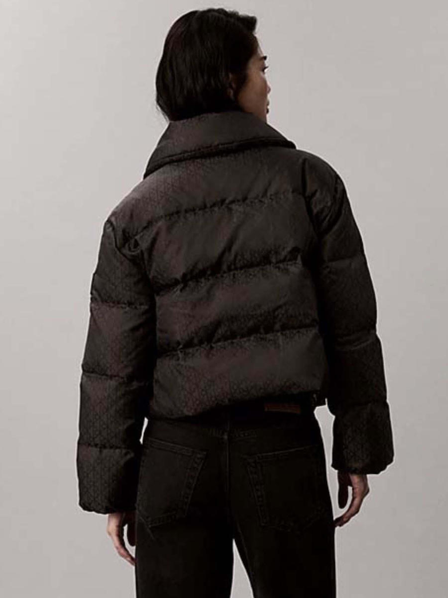 Γυναικείο Μπουφάν Μαύρο Calvin Klein LV047H521G-UB1