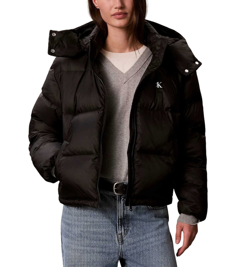 Γυναικείο Μπουφάν Μαύρο Calvin Klein LV047H500G-UB1