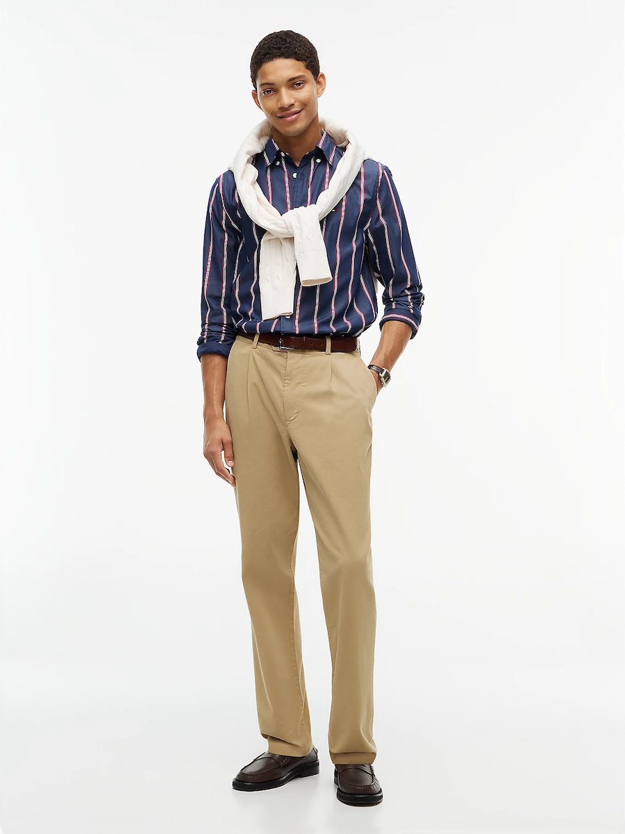 Ανδρικό Πουκάμισο Navy Μπλε Tommy Hilfiger MW0MW44588-0MS