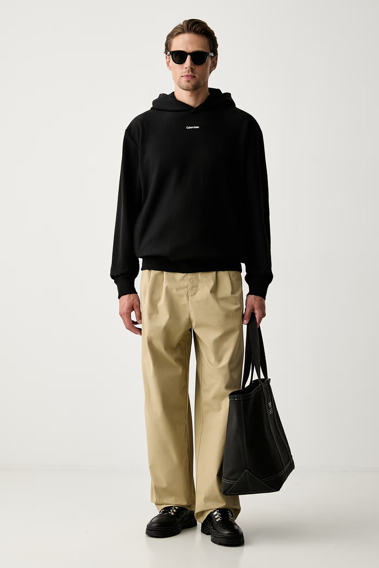 Ανδρικό Φούτερ Μαύρο Calvin Klein LV04LH216G-UB1
