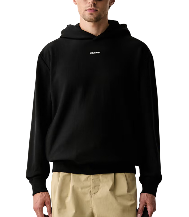 Ανδρικό Φούτερ Μαύρο Calvin Klein LV04LH216G-UB1