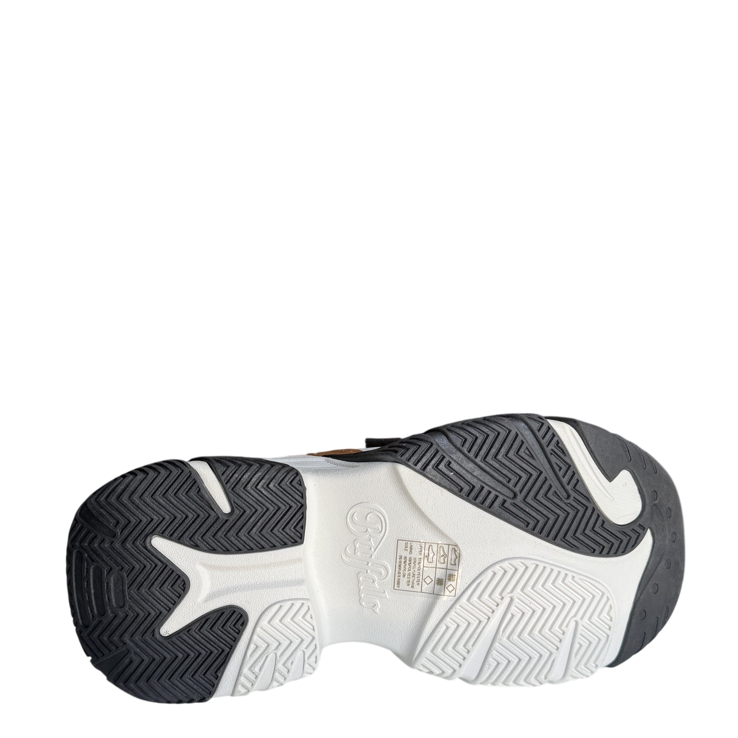 Γυναικεία Fion One Sneakers Λευκά Buffalo BUFPD00016370-WHITE BLK BROWN