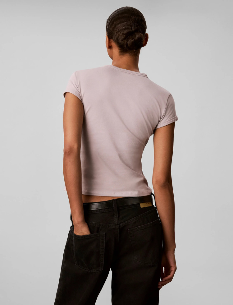 Γυναικείο T-shirt Ροζ Calvin Klein LV047H835G-QCF