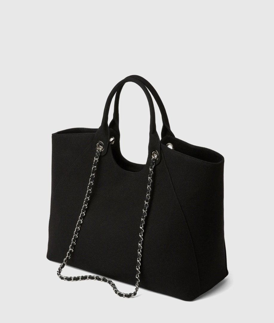Γυναικεία K/RSG CHAIN SHOPPER Τσάντα Μαύρη Karl Lagerfeld B3W50068-999 Black
