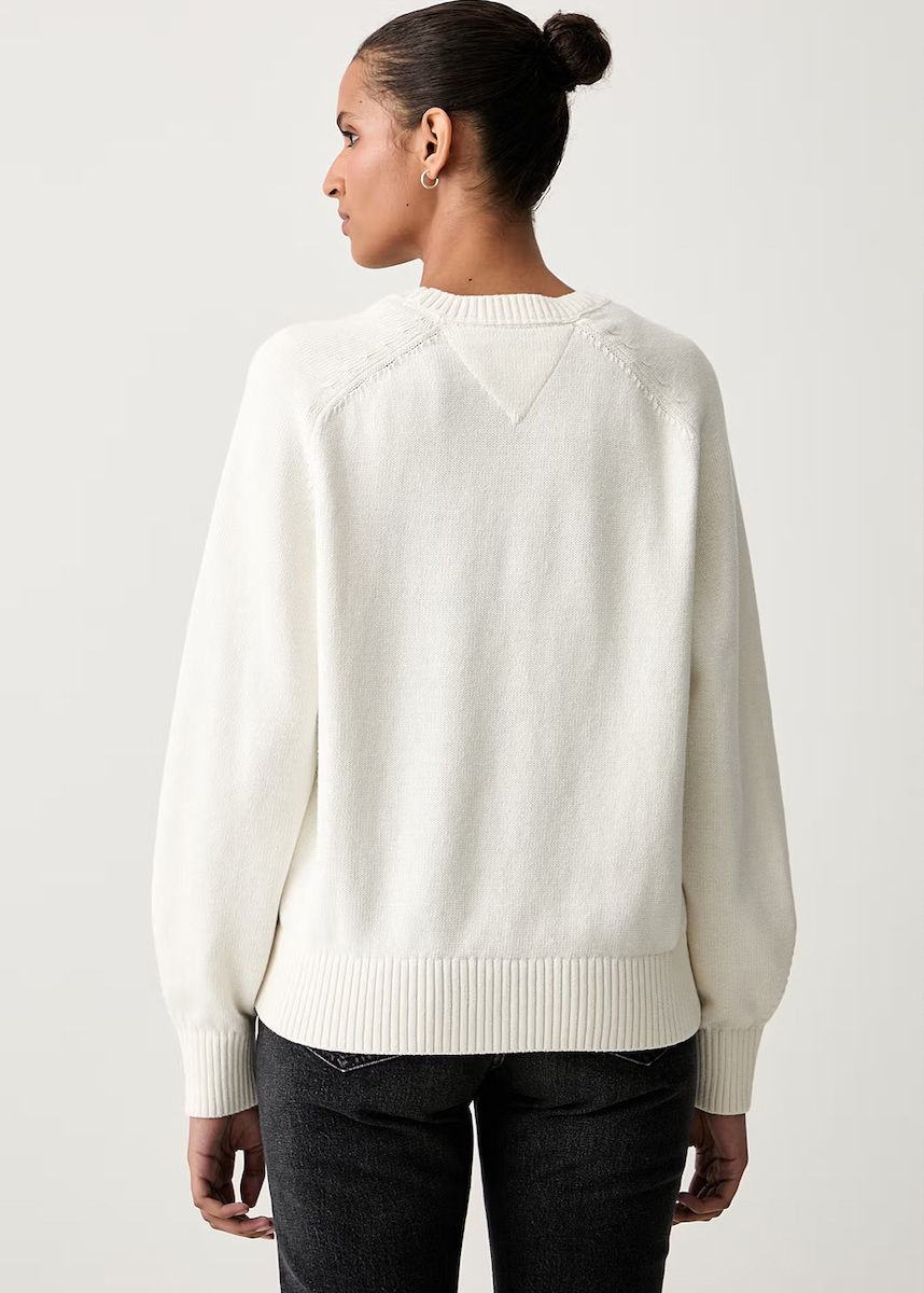 Γυναικείο Πουλόβερ Εκρού Tommy Jeans DW0DW23450-YBH