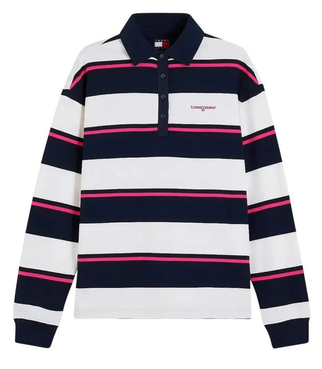 Γυναικεία Μακρυμάνικη Polo Μπλούζα Tommy Jeans DW0DW23303-0FD