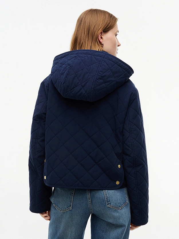 Γυναικείο Μπουφάν Navy Μπλε Tommy Hilfiger WW0WW51512-C1G