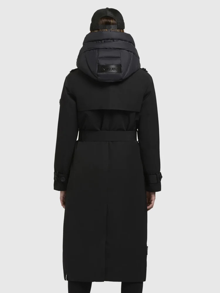 Γυναικεία Elena 3 Καπαρντίνα Μαύρη Khujo KJ1118CO263-200 BLACK
