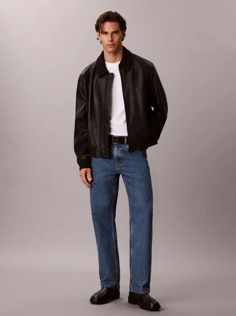 Ανδρικό 90s Straight Τζιν Μπλε Calvin Klein LV04RH700G-7IB