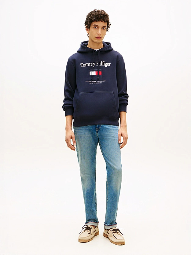 Ανδρικό Φούτερ Navy Μπλε Tommy Hilfiger MW0MW42735-DW5