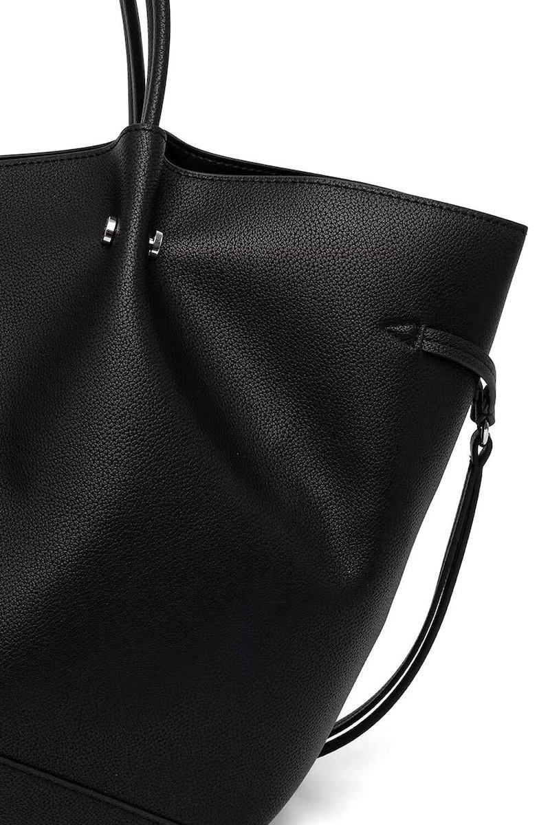 Γυναικεία K/PIERCED MD TOTE Τσάντα Μαύρη Karl Lagerfeld B3W30347-1AV Black