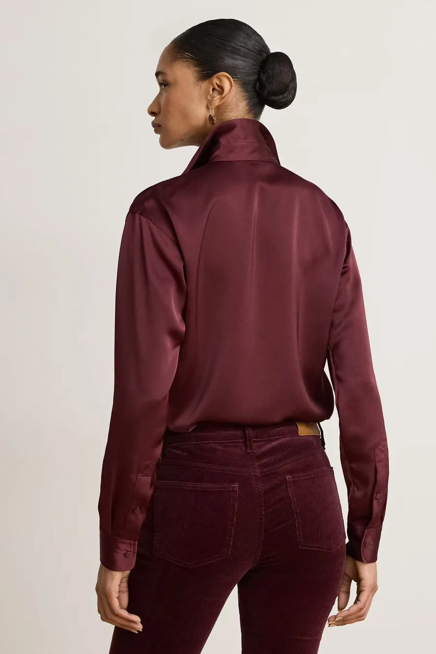 Γυναικείο Πουκάμισο Μπορντό Ralph Lauren 200B27610008