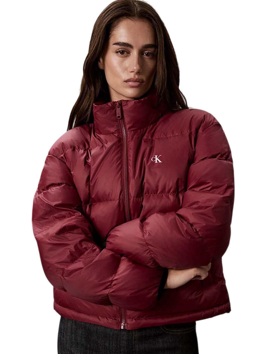 Γυναικείο Κόκκινο Μπουφάν Calvin Klein LV047H500G-VG5