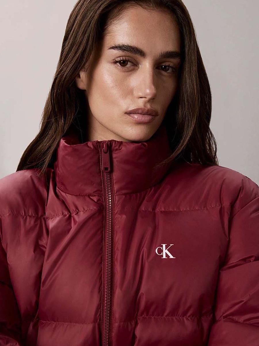 Γυναικείο Κόκκινο Μπουφάν Calvin Klein LV047H500G-VG5