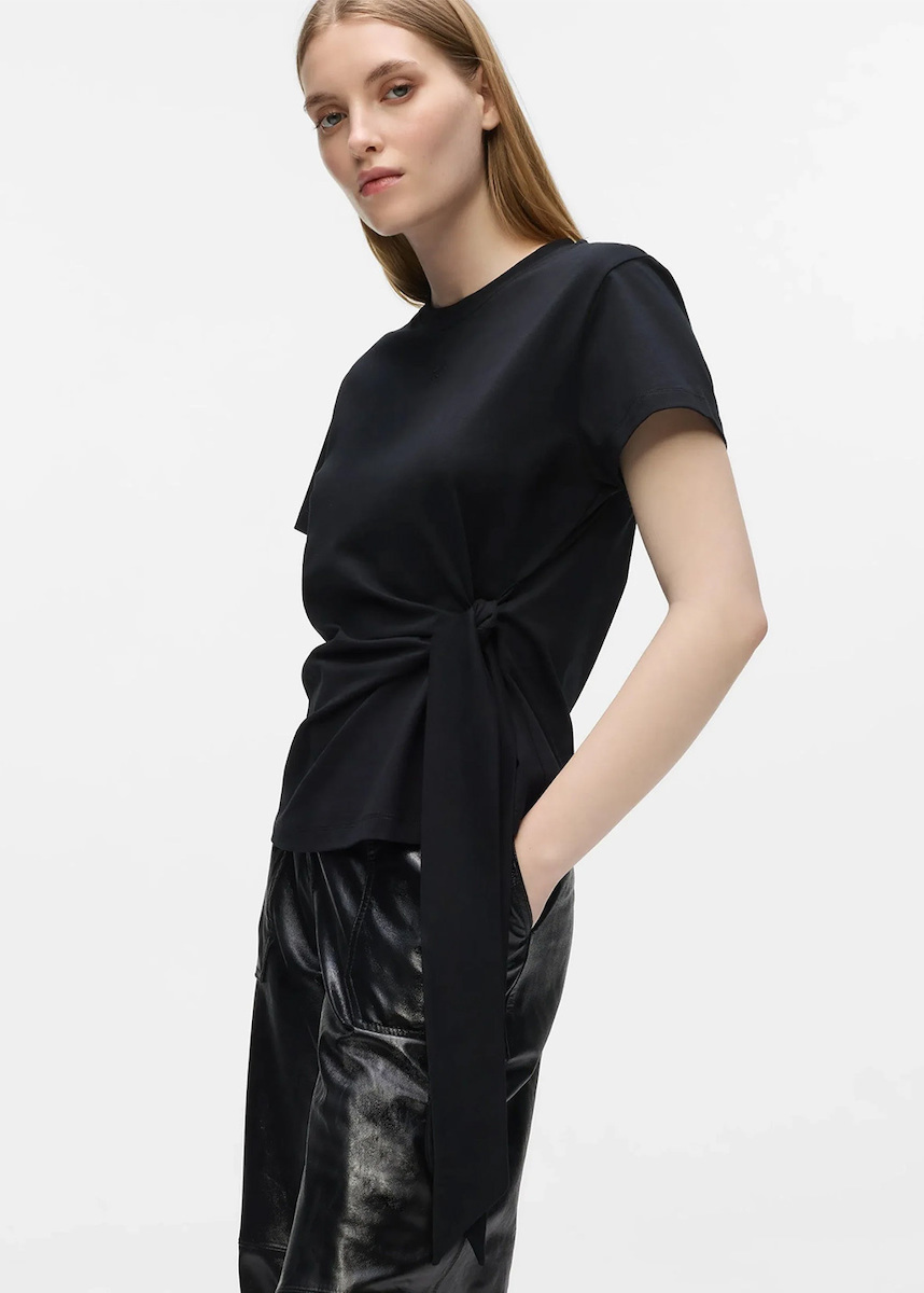 Γυναικείο T-shirt Μαύρο Karl Lagerfeld B4W17038-999 Black