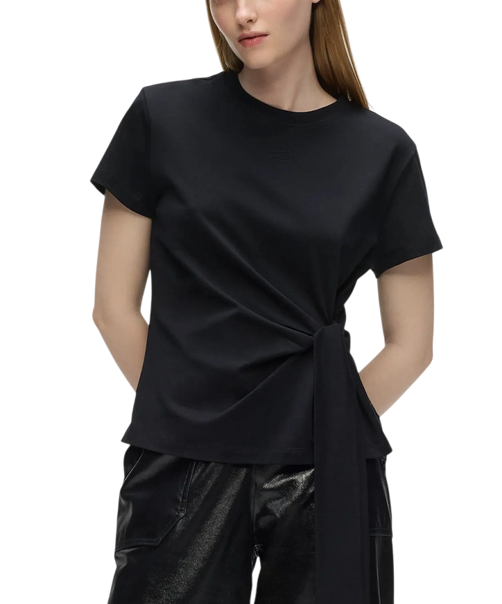 Γυναικείο T-shirt Μαύρο Karl Lagerfeld B4W17038-999 Black
