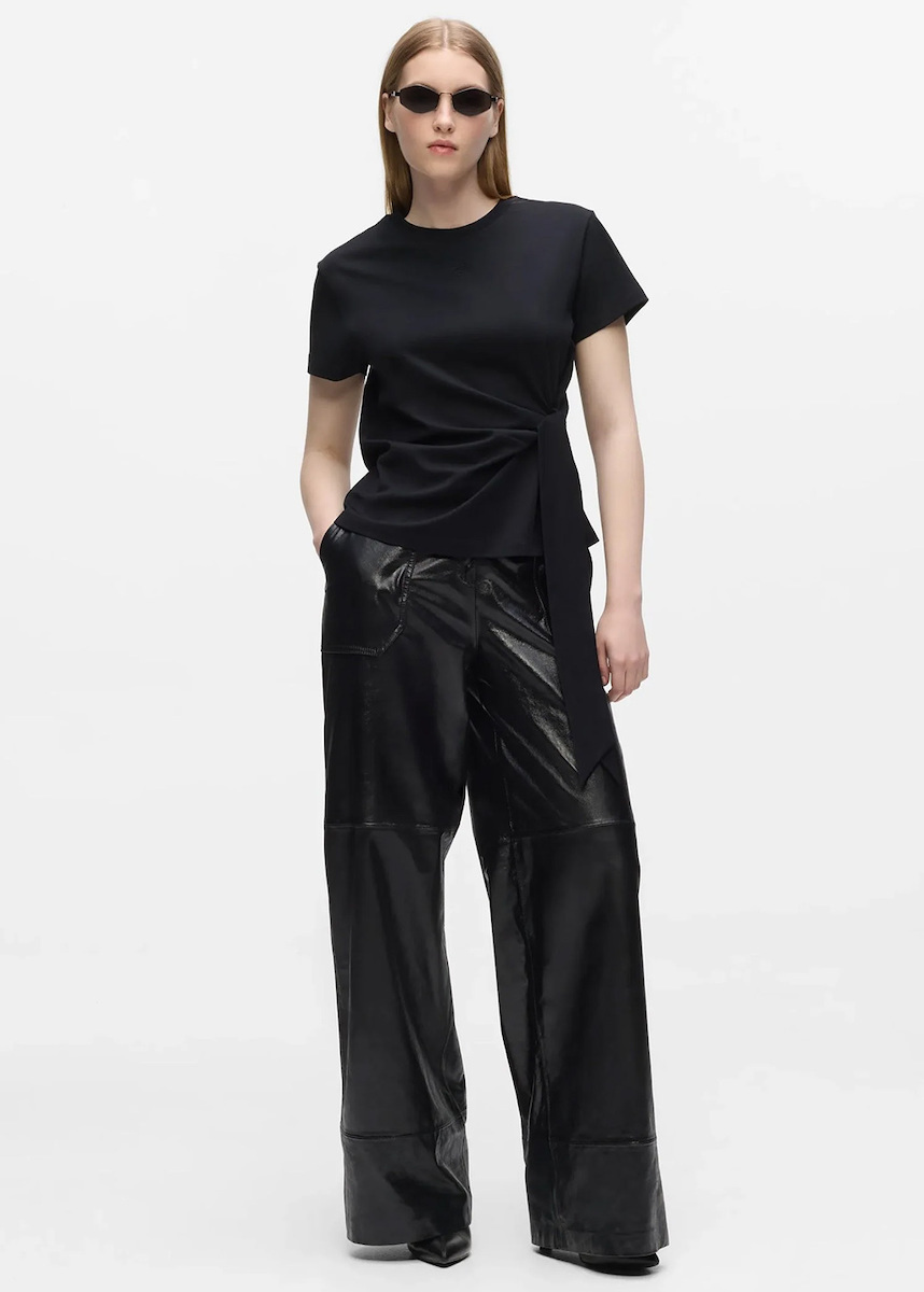 Γυναικείο T-shirt Μαύρο Karl Lagerfeld B4W17038-999 Black