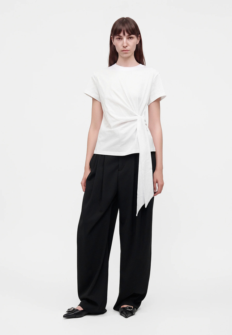 Γυναικείο T-shirt Λευκό Karl Lagerfeld B4W17038-100 White