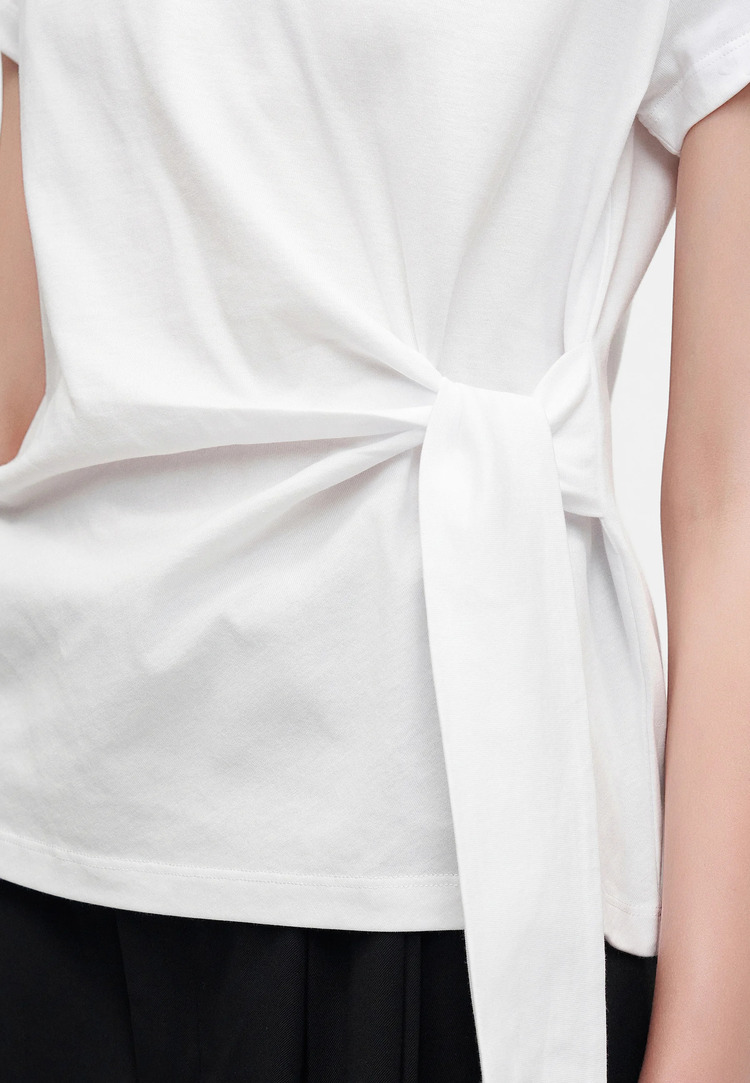 Γυναικείο T-shirt Λευκό Karl Lagerfeld B4W17038-100 White