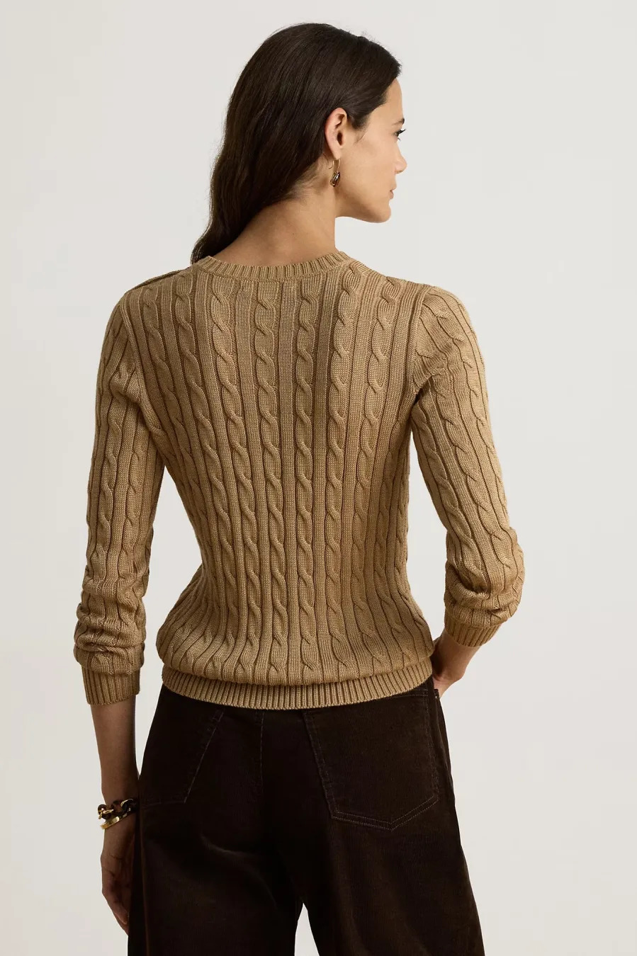 Γυναικείο Πουλόβερ Καμηλό Ralph Lauren 200P14039500-CAMEL