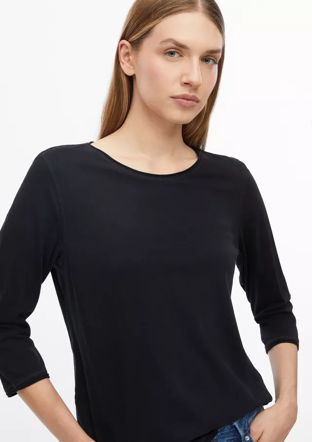 Γυναικείο T-shirt Μαύρο S.Oliver 2182508-9999