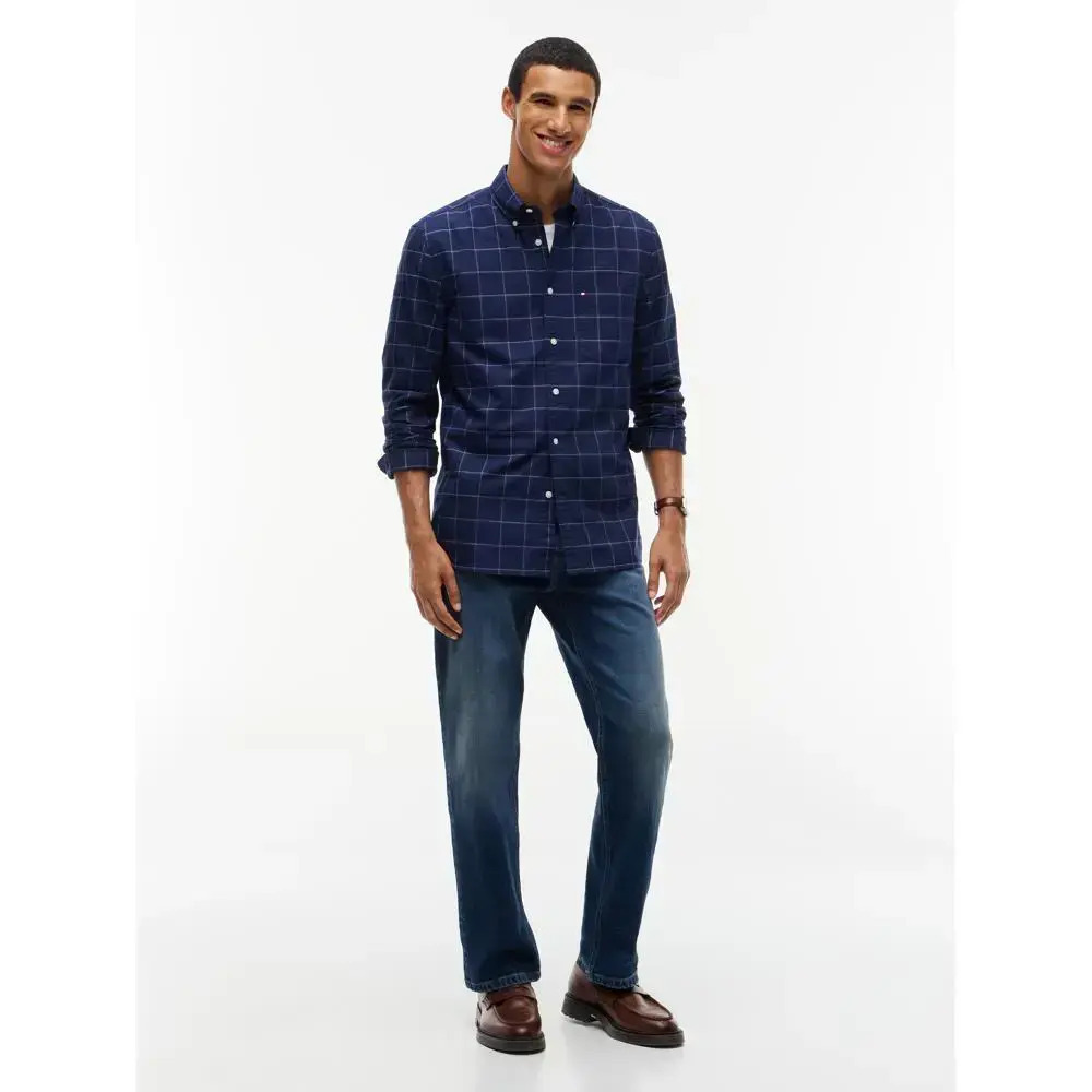 Ανδρικό Πουκάμισο Navy Μπλε Tommy Hilfiger MW0MW44574-0MS