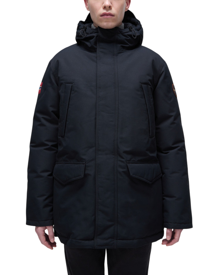 Ανδρικό Cornier Parka Μαύρο Napapijri NP0A892J-9411