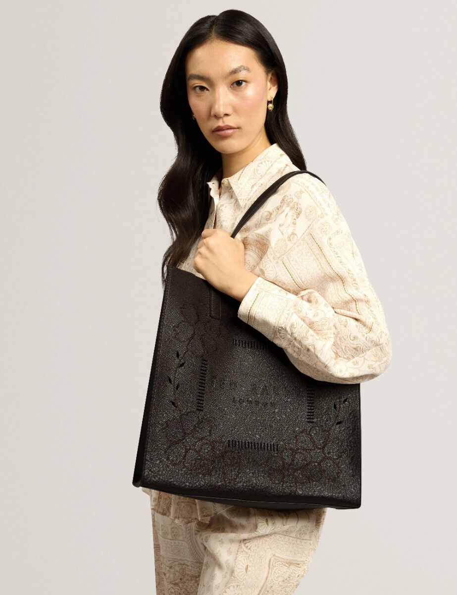 Γυναικεία Rowcon Tote Τσάντα Καφέ Ted Baker 284912-brn choc