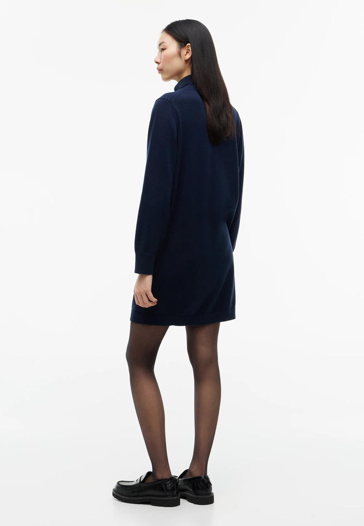 Γυναικείο Πλεκτό Φόρεμα Navy Μπλε Tommy Jeans DW0DW23460-C1G