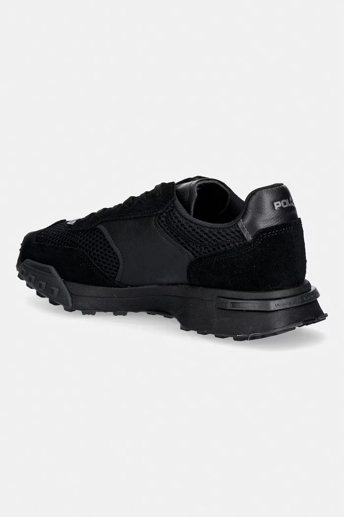 Ανδρικά Δερμάτινα Eldridge Sneakers Μαύρα Ralph Lauren 809P15094001-Black