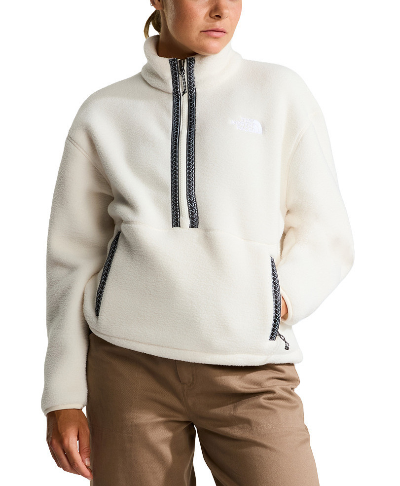 Γυναικείο Fleeski 1/4 Zip Pullover Fleece Εκρού The North Face NF0A88Z3-QLI1