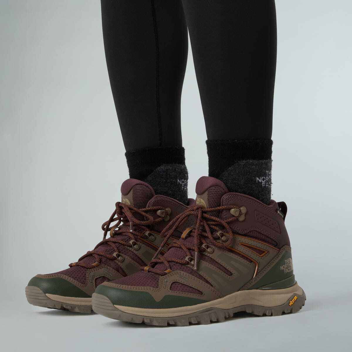Γυναικεία Δερμάτινα Hedgehog Mid GORE-TEX Μποτάκια Μωβ The North Face NF0A8AAC-DUR1