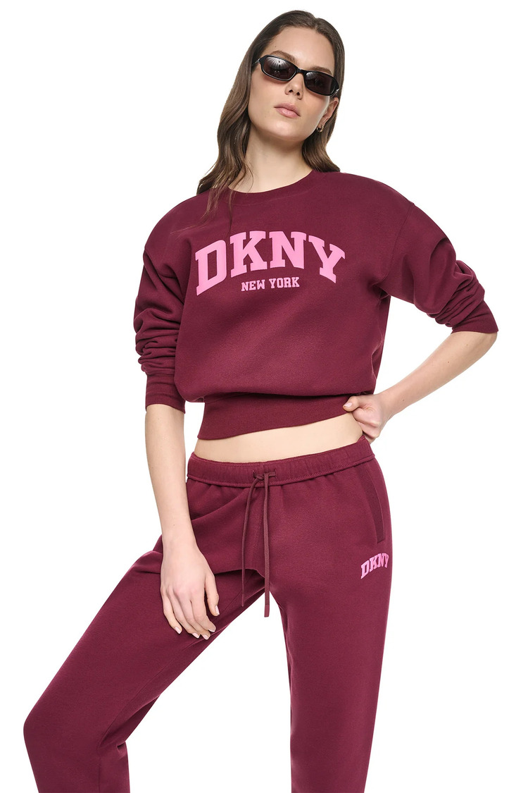 Γυναικείο Φούτερ Μπορντό DKNY DP6T1820-Q50M