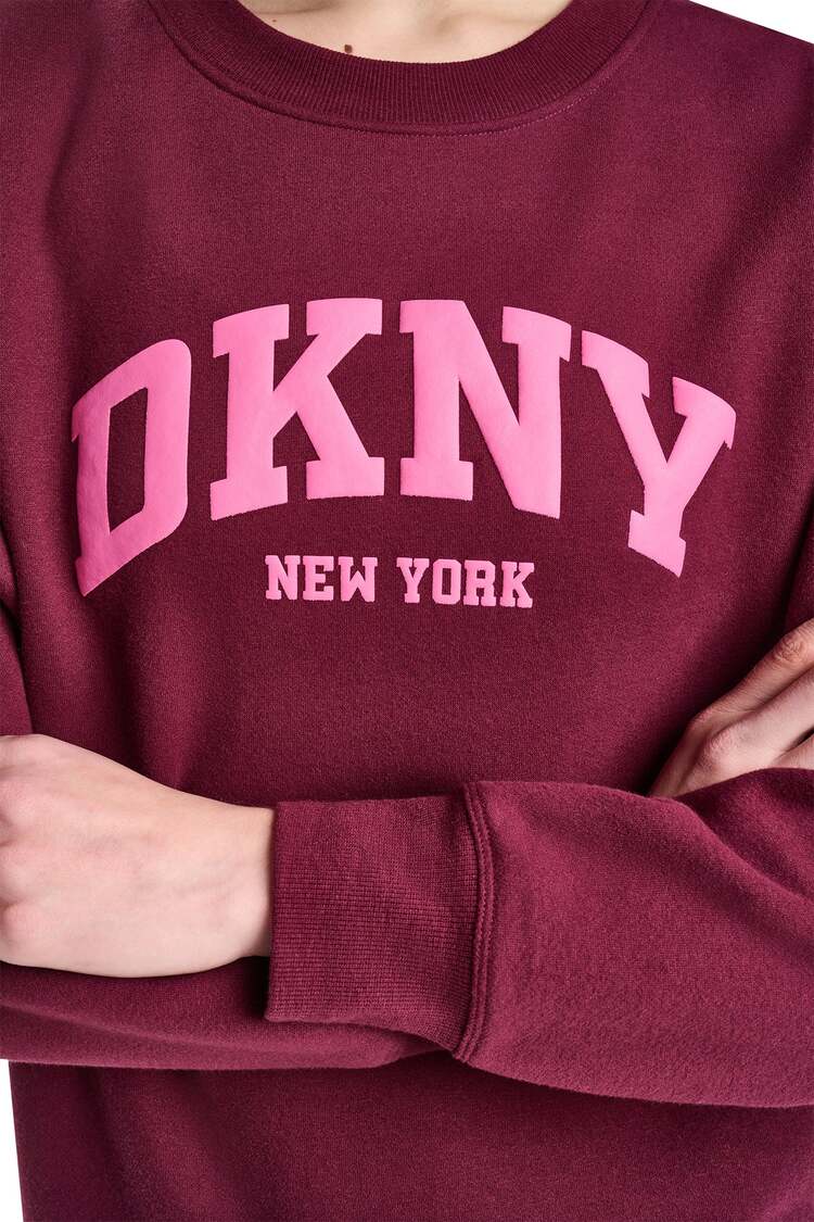 Γυναικείο Φούτερ Μπορντό DKNY DP6T1820-Q50M